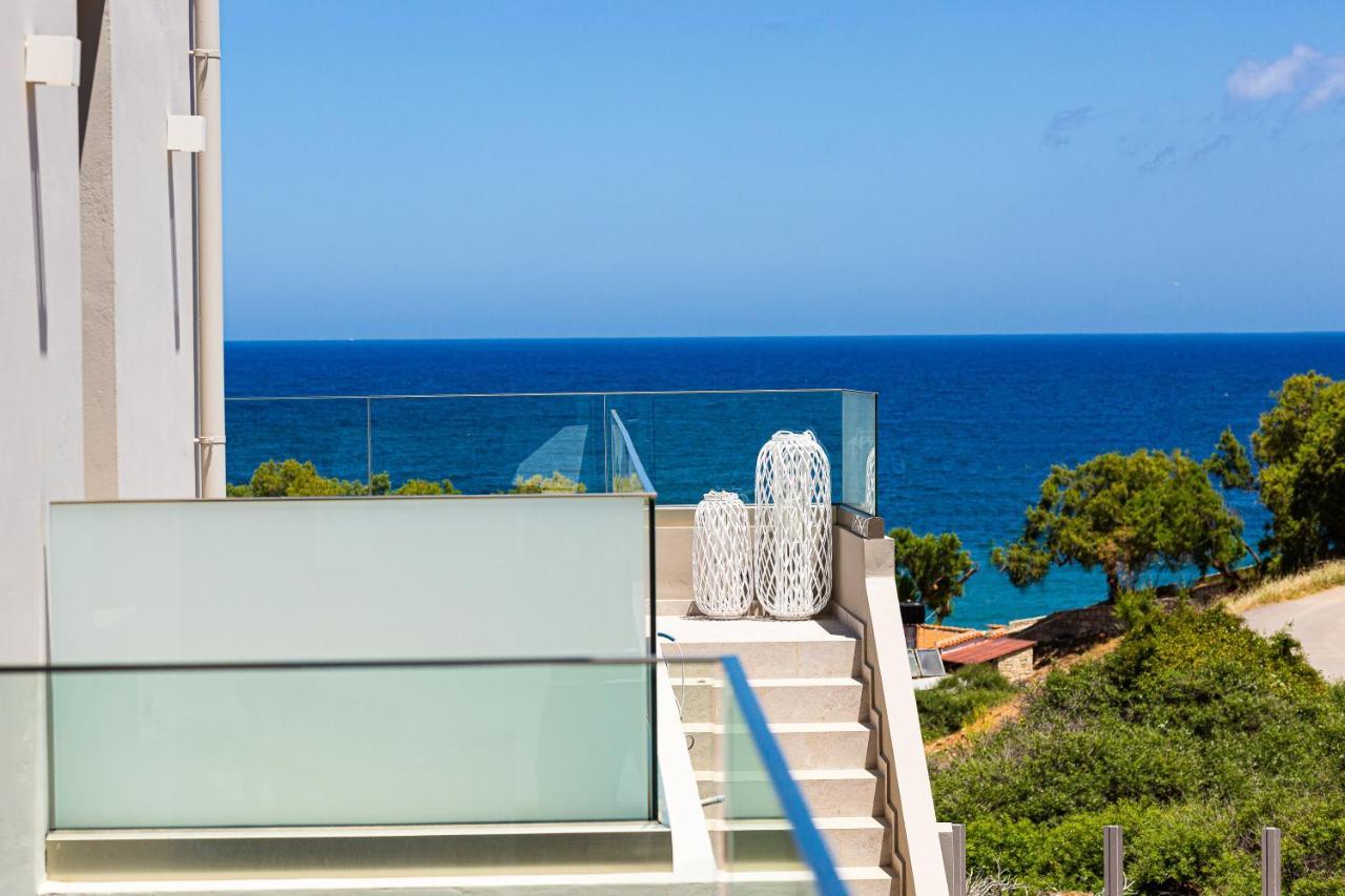 Lagoon Seaside Villa, Sumptuous Retreat,By Thinkvilla Pánormos Exteriér fotografie