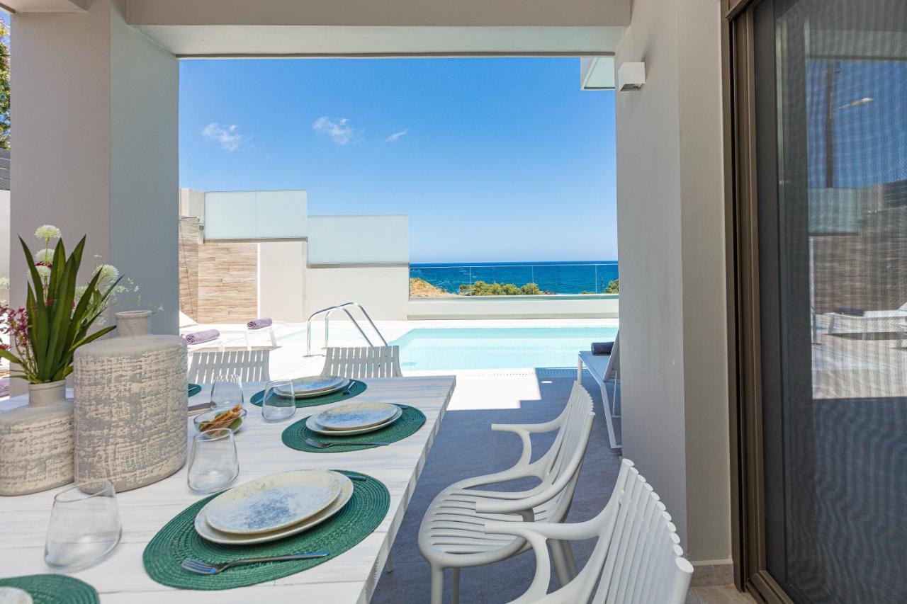 Lagoon Seaside Villa, Sumptuous Retreat,By Thinkvilla Pánormos Exteriér fotografie