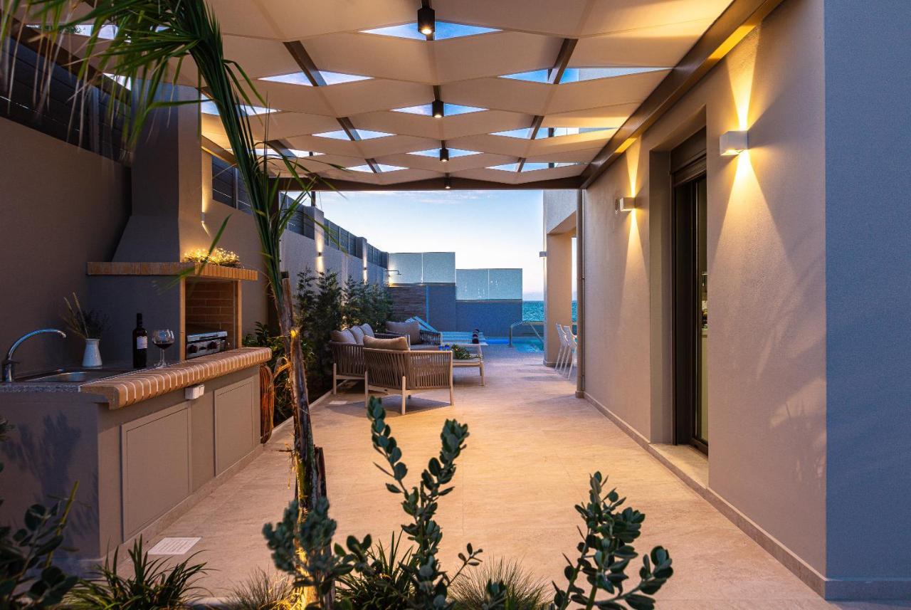 Lagoon Seaside Villa, Sumptuous Retreat,By Thinkvilla Pánormos Exteriér fotografie